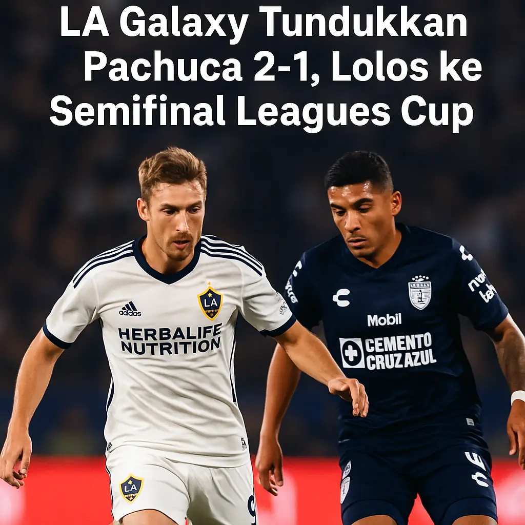 LA Galaxy Tundukkan Pachuca 2-1, Lolos ke Semifinal Leagues Cup